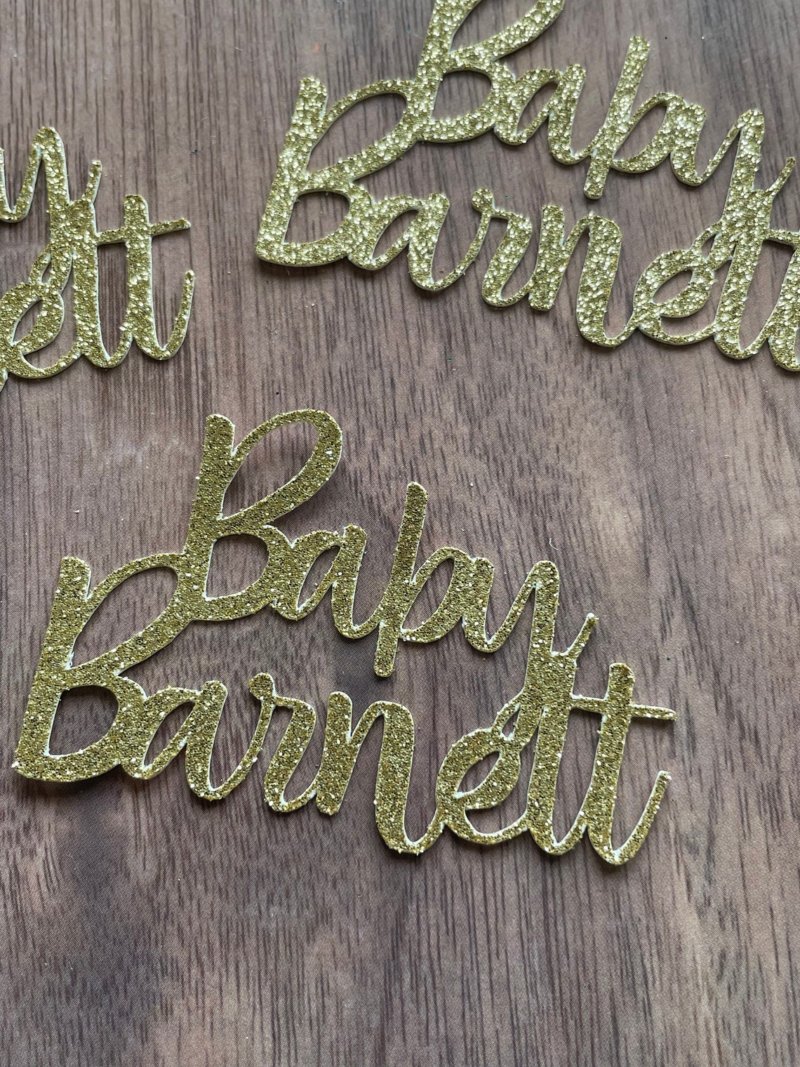 Personalised Baby Name Toppers Etsy