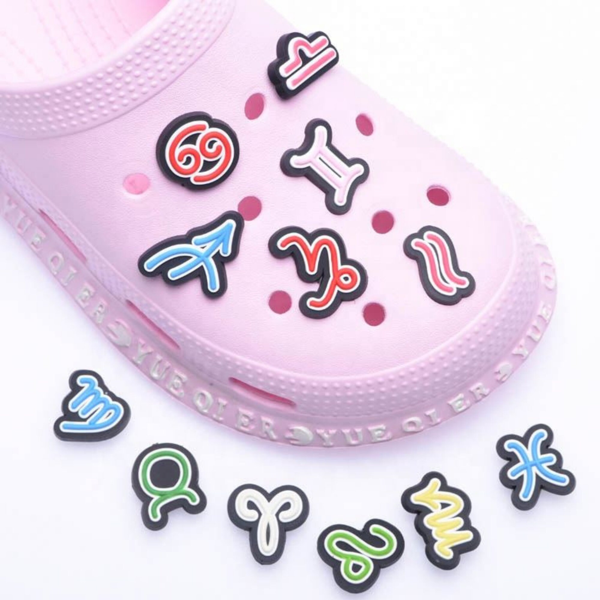 Zodiac Shoe Charms