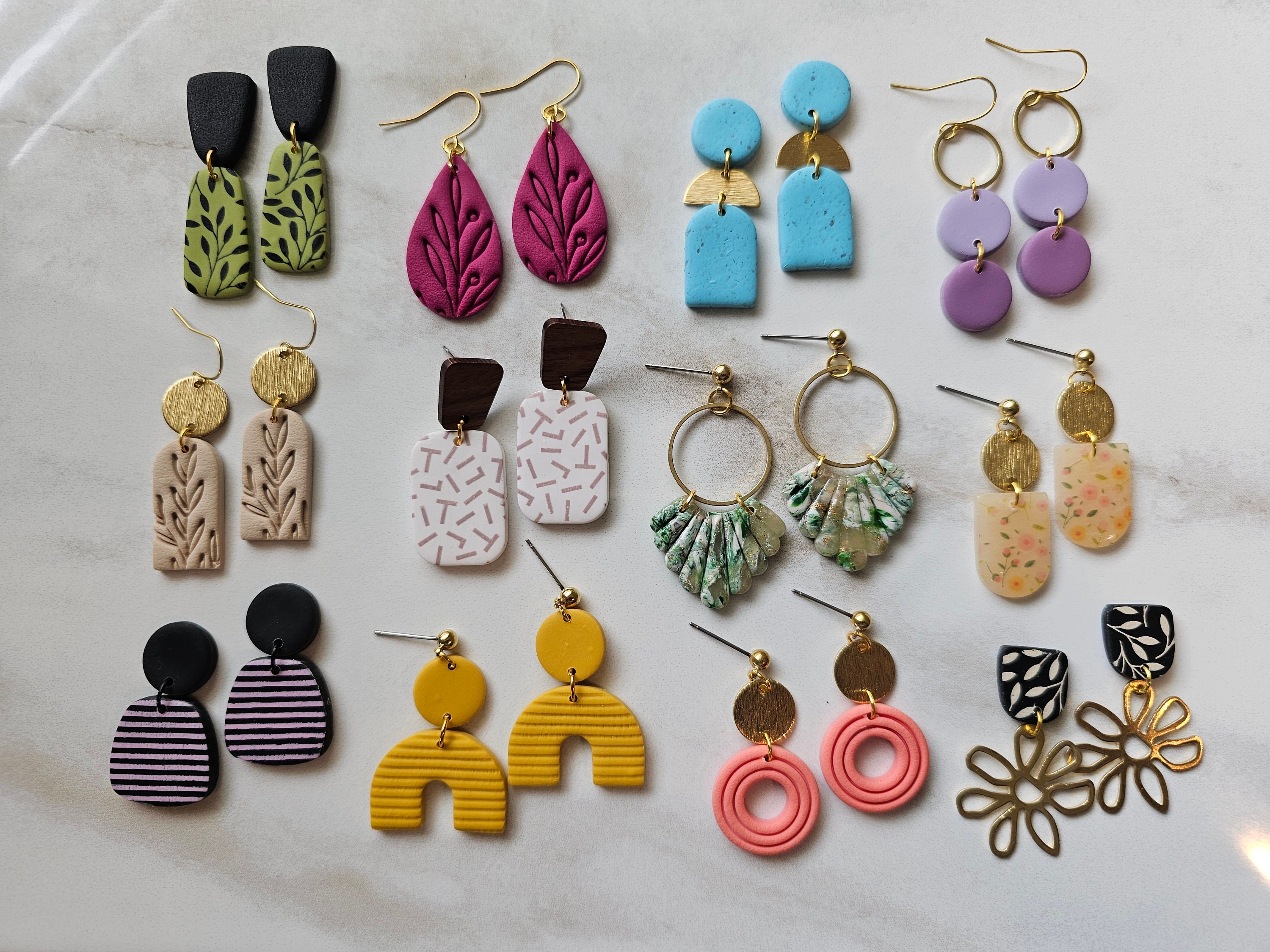 3 Easy DIY Earring Projects That Aren't Faux Leather - So Fontsy