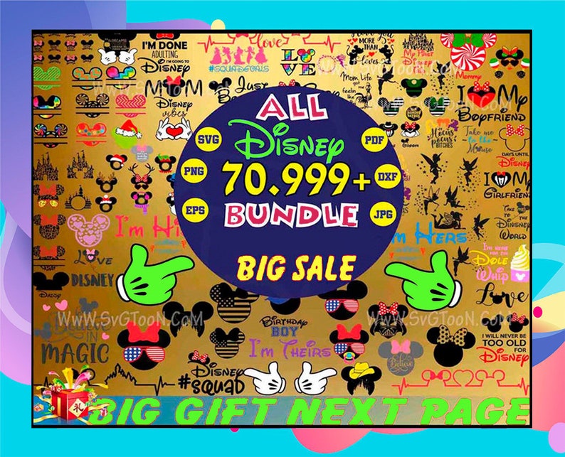 Download Jnk Svg Files Mega Bundle Clipart Vector Disney Svg Files Etsy PSD Mockup Templates