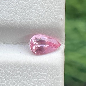Rare AAA Natural Pink Spinel Pear Cut | Flawless Heirloom Gemstone | Collector&#39;s Piece 6.3x4MM 0.48 Carat
