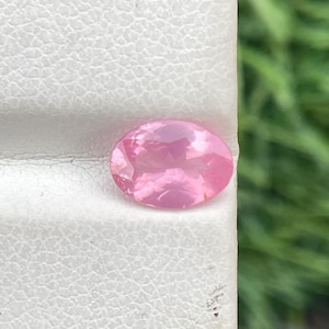 Natural Baby Pink Spinel Oval Cut Loose Gemstone - Pretty In Pink for Fine Jewelry Making 7.9x5.7MM 1.11 Carat