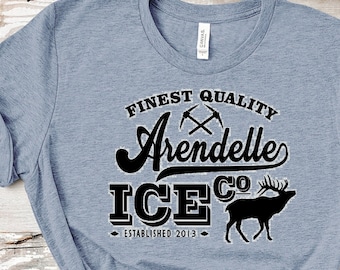 Arendelle Ice Company Unisex Shirt/Frozen Theme shirt/Matching Disney shirt/Disney Trip/Disney Christmas/Frozen Shirt/Olaf and Sven