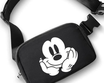 Bolsa de cinturón de cara de Mickey/Bolsa de cinturón de Disney Park/Bandolera de Disney/Paquete de fanny de Disney Park/Bolsa de cinturón de crucero de Disney/Bolsa de bandolera de Mickey/Bolsa de Mickey