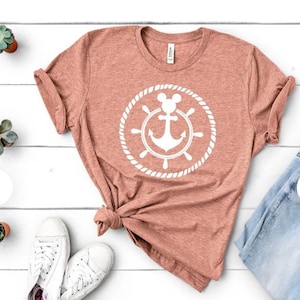 Disney Cruise Mickey Anchor Shirt/Matching Disney Cruise Shirt/Disney Cruise Shirts/Disney Cruise Vacation Shirt/Custom Disney Shirt