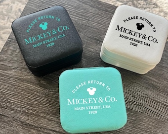 Return to Mickey and Co., Travel Jewelry Box/Personalized Disney Jewelry Case/Disney Trip Travel Jewelry Box/Magical Travel Jewelry Box