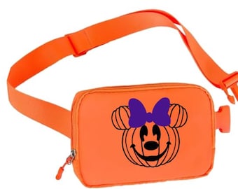 Minnie Kürbis Halloween Disney Gürteltasche/ Disney Halloween Gürteltasche/ Disney Glow in Dark Minnie Crossbody/Halloween on High Seas Tasche