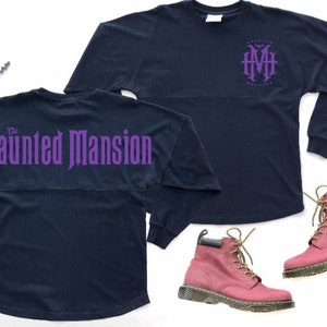 Haunted Mansion Jersey/Haunted Mansion Plain or Glow in the Dark Jersey/Disney Jersey/Disneyland Jersey/Disney Oversized Jersey