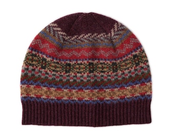 Cappello Fairisle da uomo con motivo Fairisle / Lochinver / Lomond