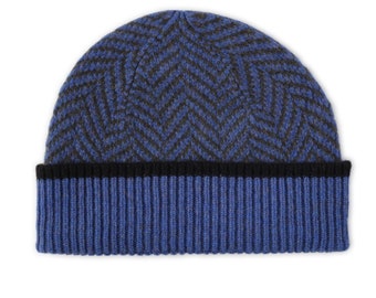 Gorro de invierno para hombre con estampado de espiga / Nairn / Lomond