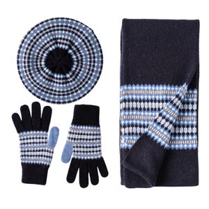 Scottish Fair Isle Gloves - Etsy