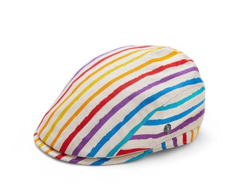 City Sport - Mens Summer Fun Cap - Rainbow (5254)