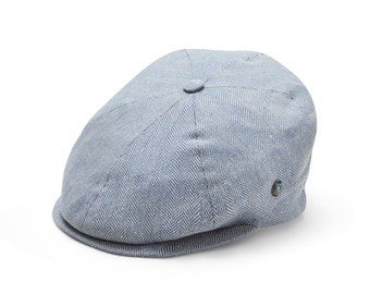 City Sport - Casquette gavroche été homme - Soie - Bleu (5249)