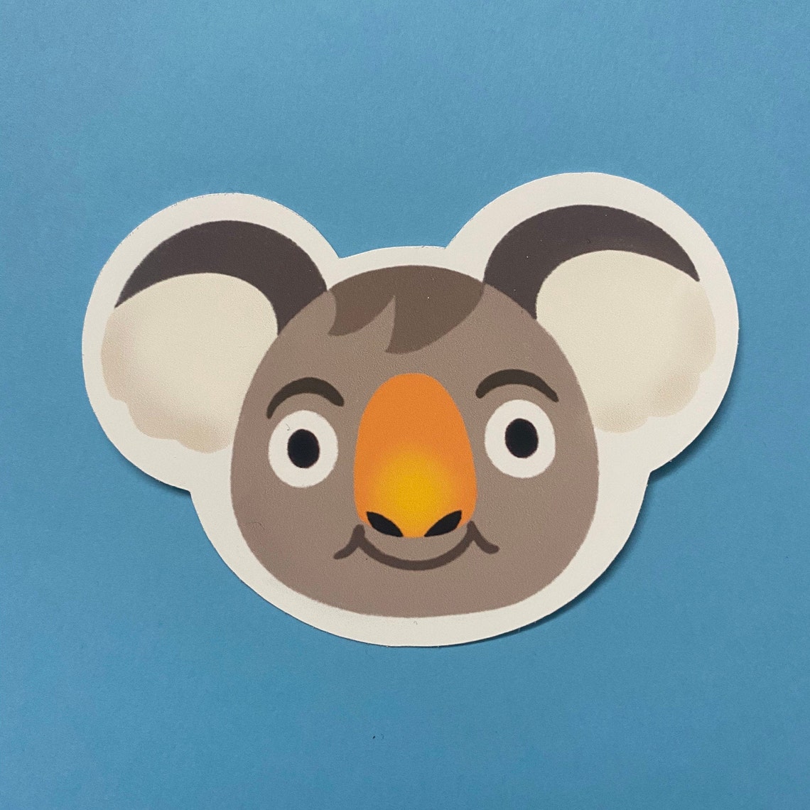 Animal Crossing Ozzie Pegatina Mate | Etsy