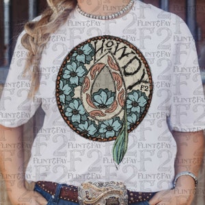 Howdy Cowgirl Hat png western