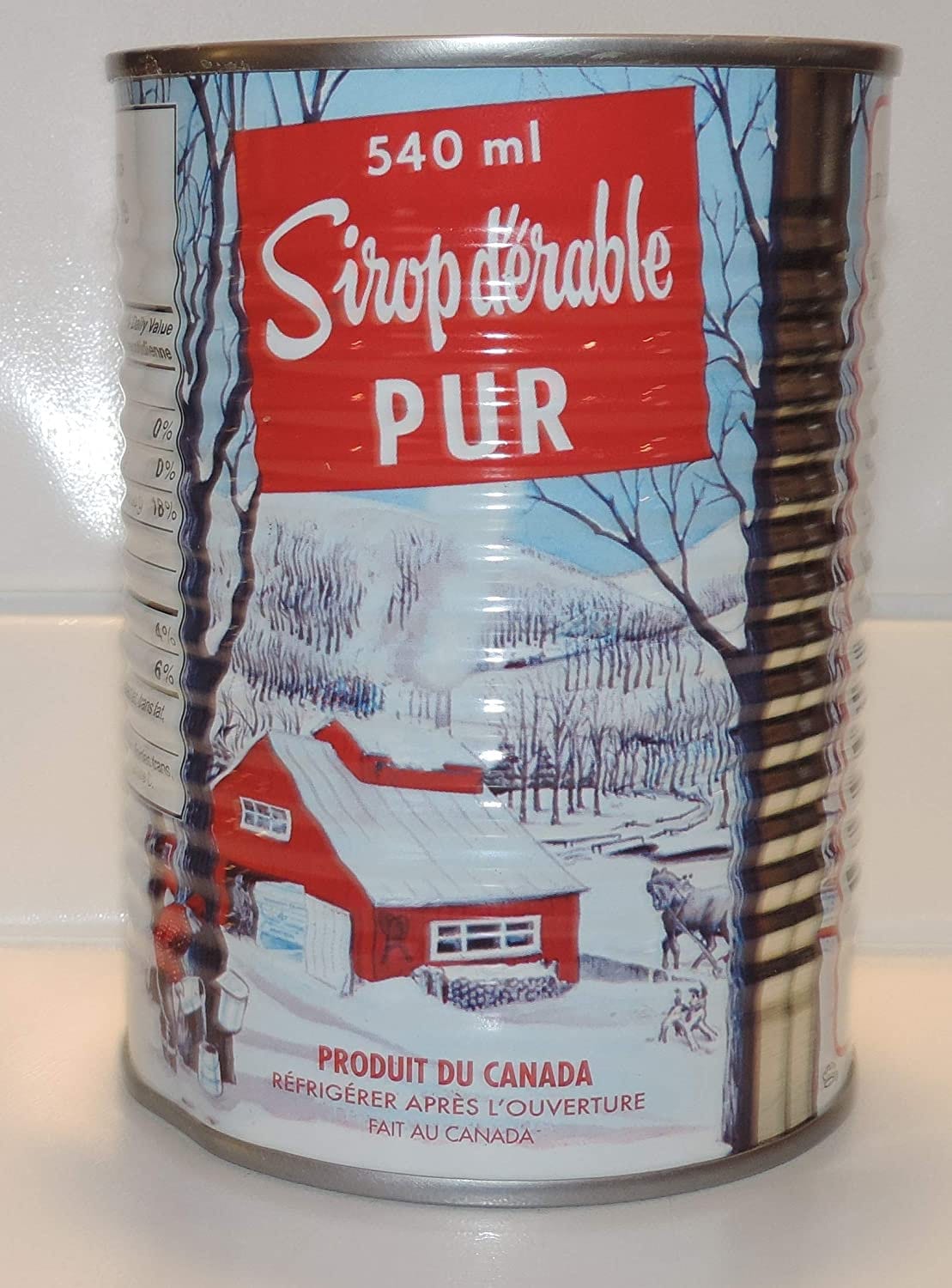 Decacer Pure Maple Syrup Canada 1 Medium 540ml/18.26oz. Etsy