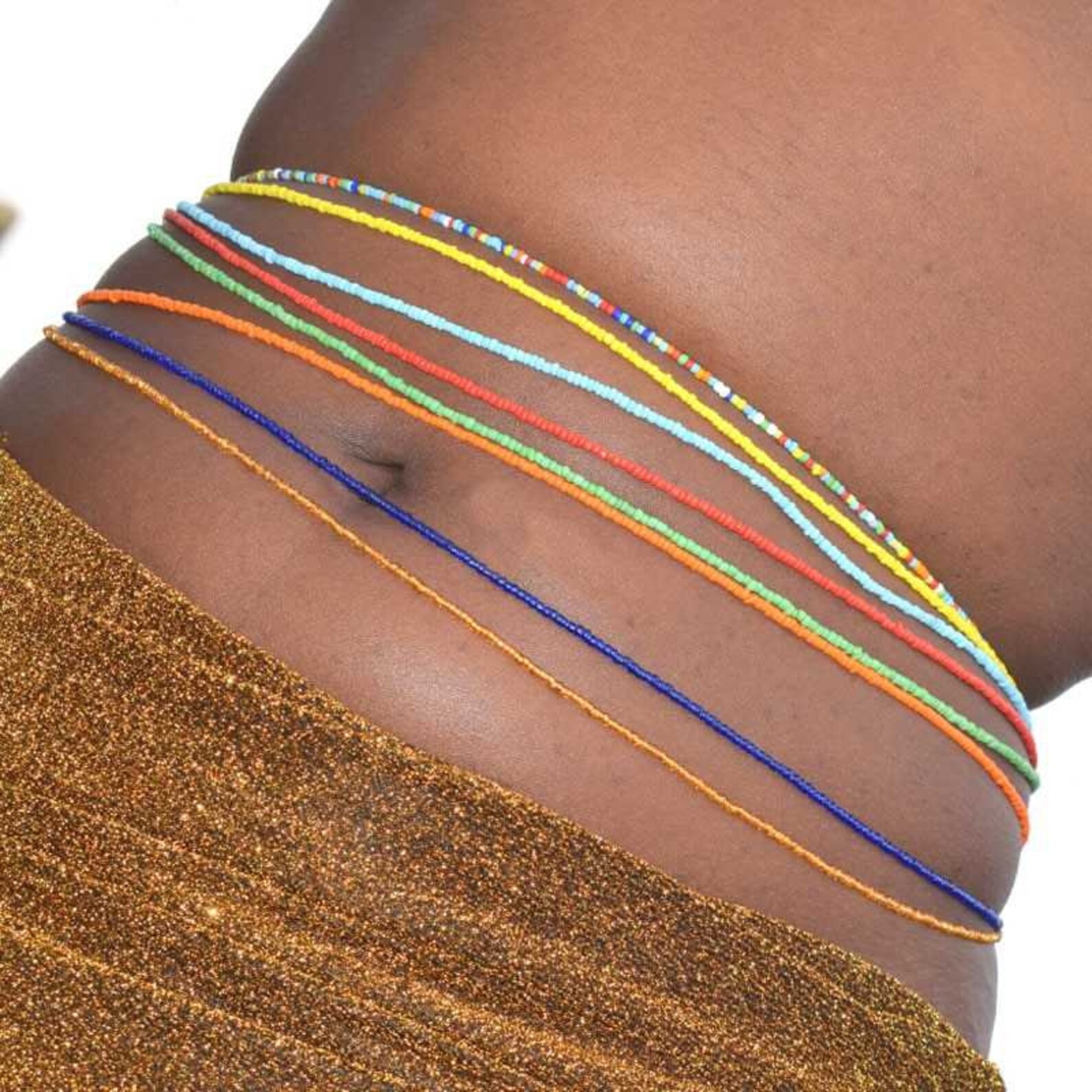Maasai beads wholesale waist beads Tummy beads colorful Etsy