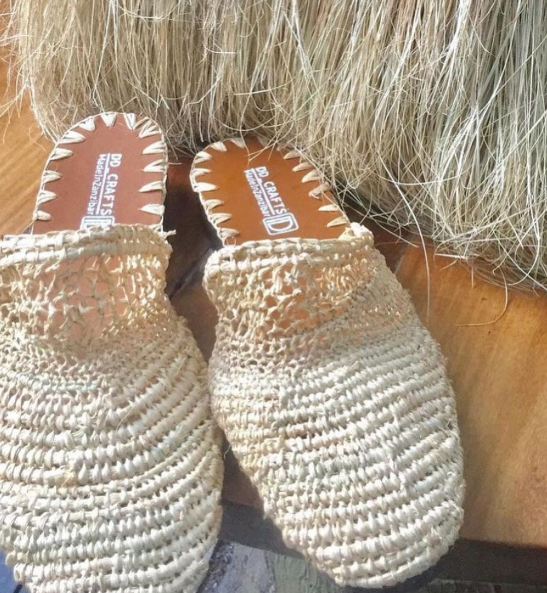 African palm leaf shoe Summer palm sandals handmade palm Etsy