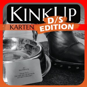 KinkUp Ideenkarten D/S-Edition BDSM DS-Beziehung ds-couple dspaar bdsmideen bdsmtoys bdsmtoy bdsmspielzeug dsideen imagem 4