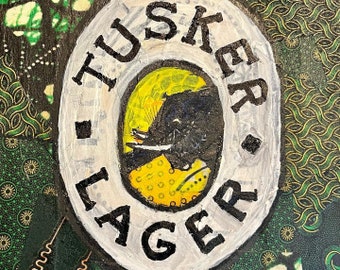 Tusker beer art
