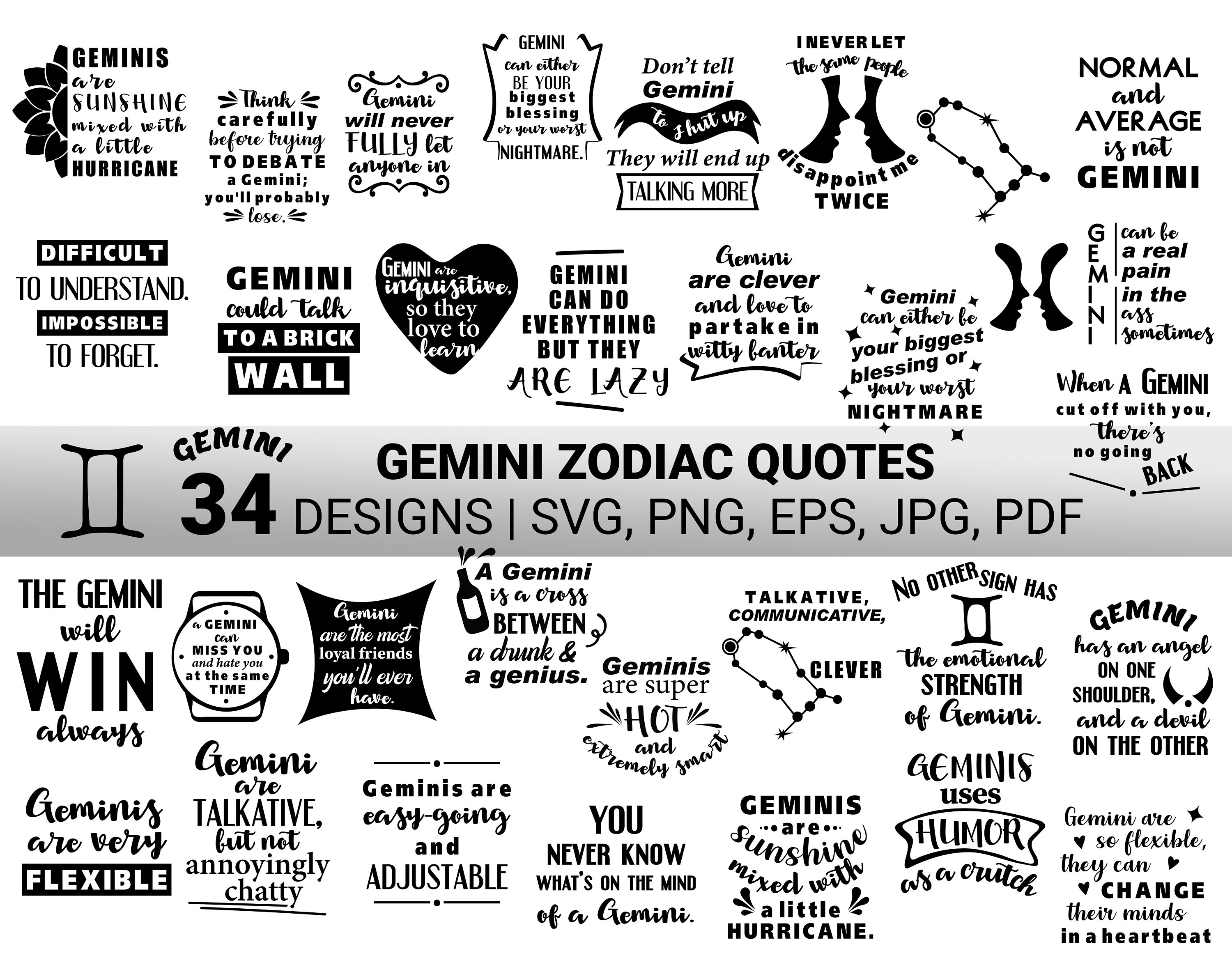 Zodiac Funny Quotes - Etsy Zodiac Funny Quotes - Etsy