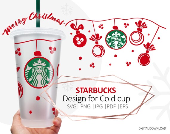 St Patricks day shamrock svg Full wrap Starbucks cold cup SVG