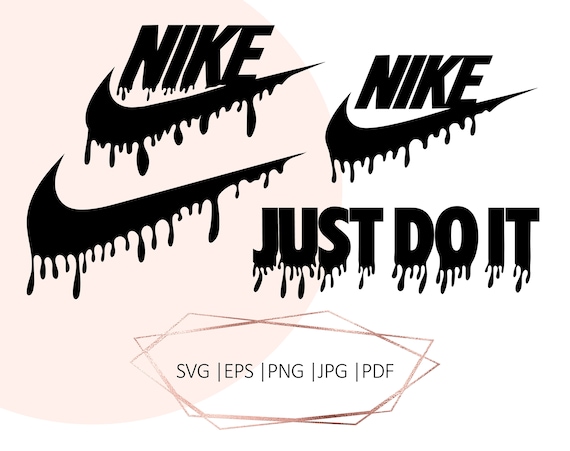 Dripping Nike Nike Drip Just Do It SVG 