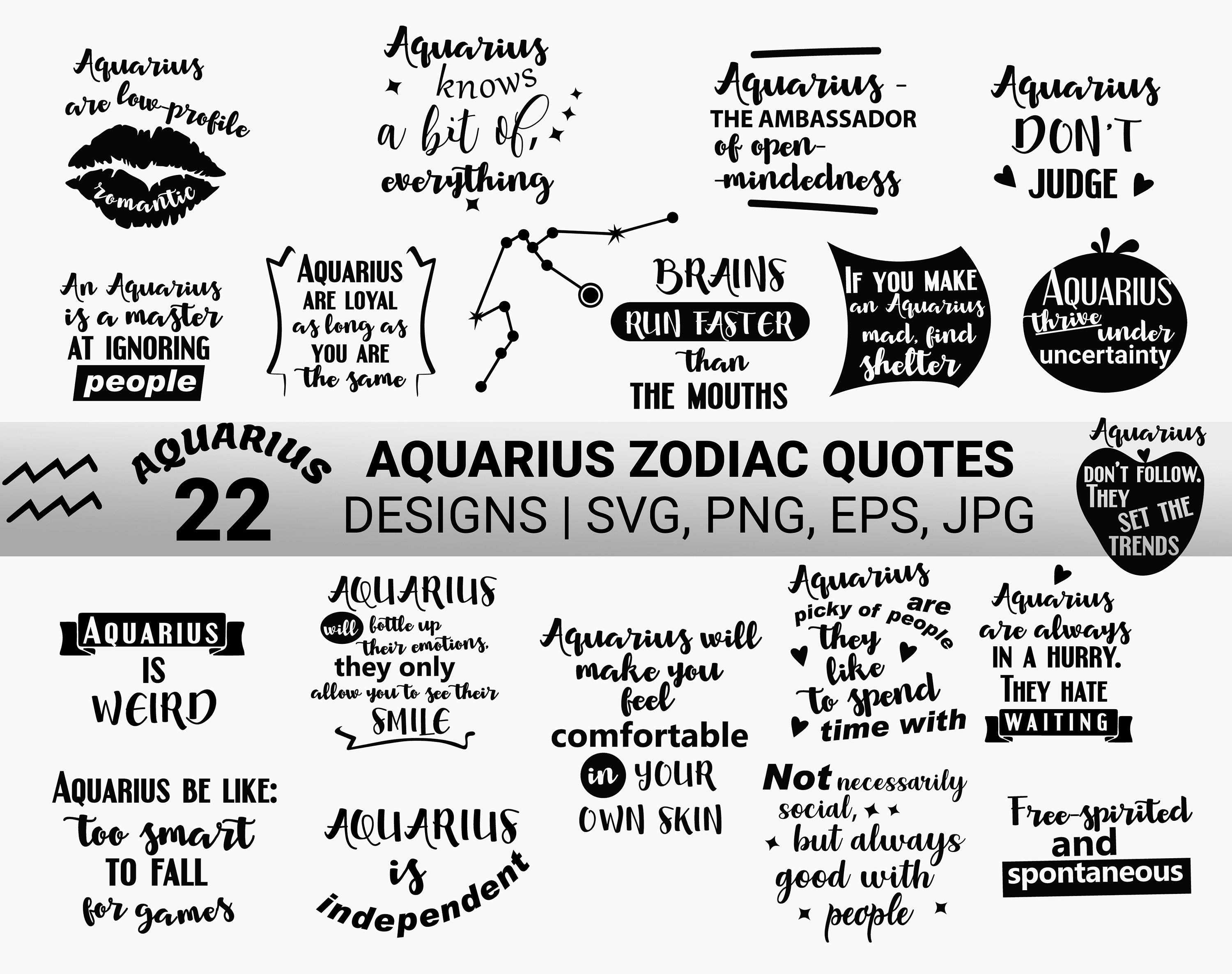 Funny Aquarius Quote - Etsy Denmark Funny Aquarius Quote - Etsy Denmark