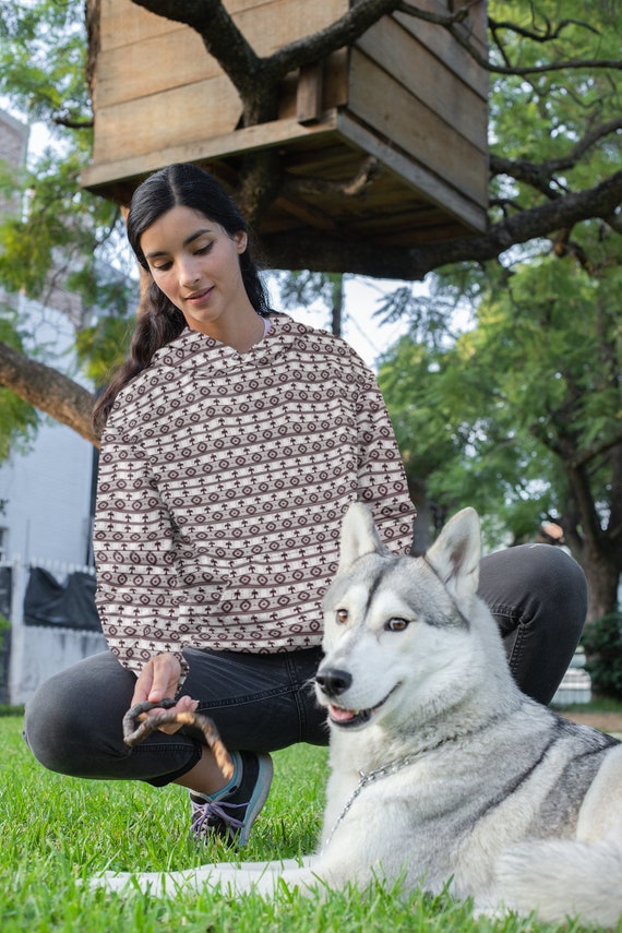 Bonita Y Colorida Black On White South Western Pattern Pink On Blue South Western Pattern Women S Hoodie Unisex Tienda De Venta Online Mas Barata Www Autobuzzja Com