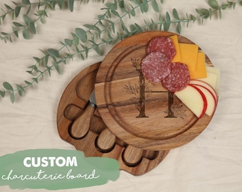 Charcuterie Board Personalized, Cheese Board Personalized, Personalized Charcuterie Board