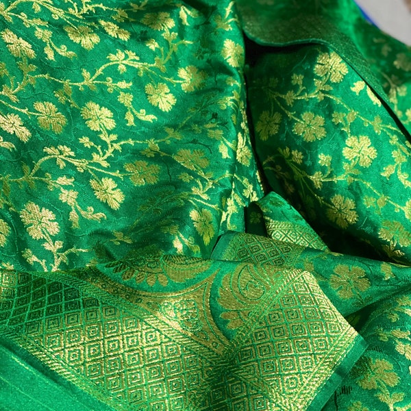 Afghan Pure Silk Banarsi Brocade Nikah Shawls Available in 3 different colours