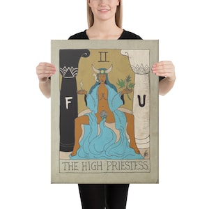 Canvas (The High Priestess)