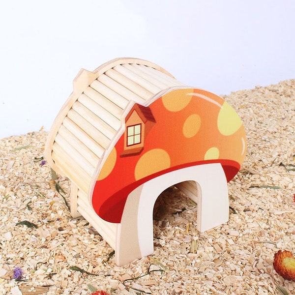 Hamster House | Red Mushroom