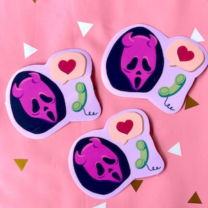 Kawaii Ghostface Sticker (1 pc)