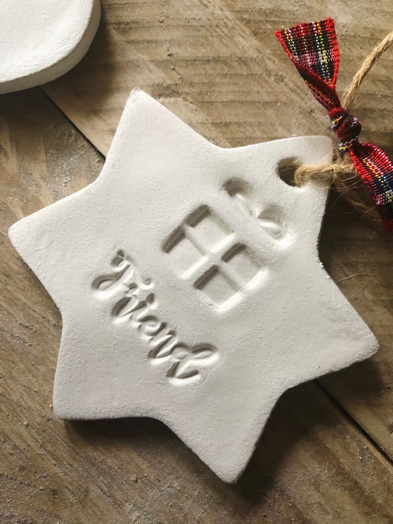 Bestie Best Friend Christmas Tree Decoration Ornament Etsy