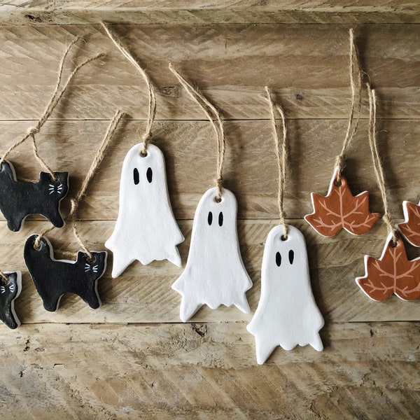 Halloween Spooky Ghost / Cat / Autumn Leaf Decor Party Decorations