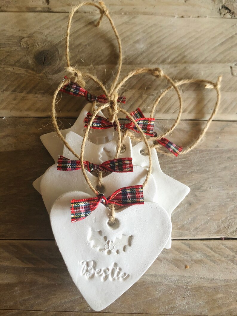 Bestie Best Friend Christmas Tree Decoration Ornament Etsy UK