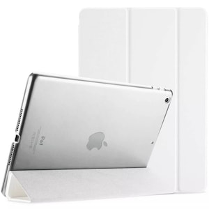 Personalizado 1 3d hombre / mujer bordado sonriente soporte funda semi transparente detrás para Apple iPad /iPad Mini /iPad Air /iPad Pro Tablet Grey