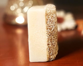 Natürliche Kürbisfaser Reis Seife, Handgemachte Vegan Naturseife, Hochzeits Gastgeschenke