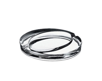 Clear Oval Ashtray, Modern Wedding Table Decoration, Wholesale Ashtray for Hotels, Bars, Cafes, Events