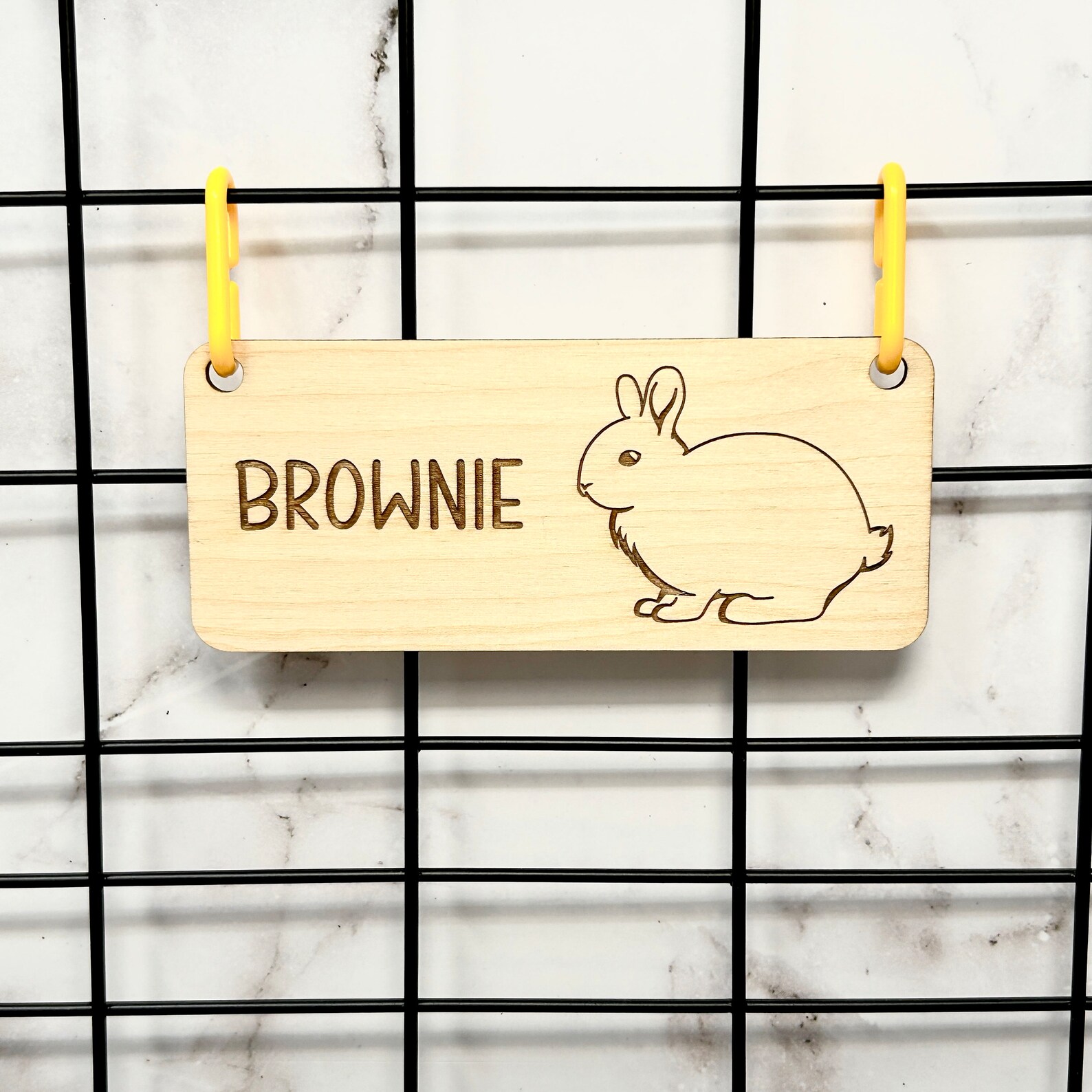 Dwarf Rabbit, Bunny Name Tag, Rabbit Name Tag, Bunny Accessories for ...