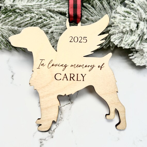 Brittany Spaniel Memorial, Brittany Spaniel Ornament, Brittany Dog