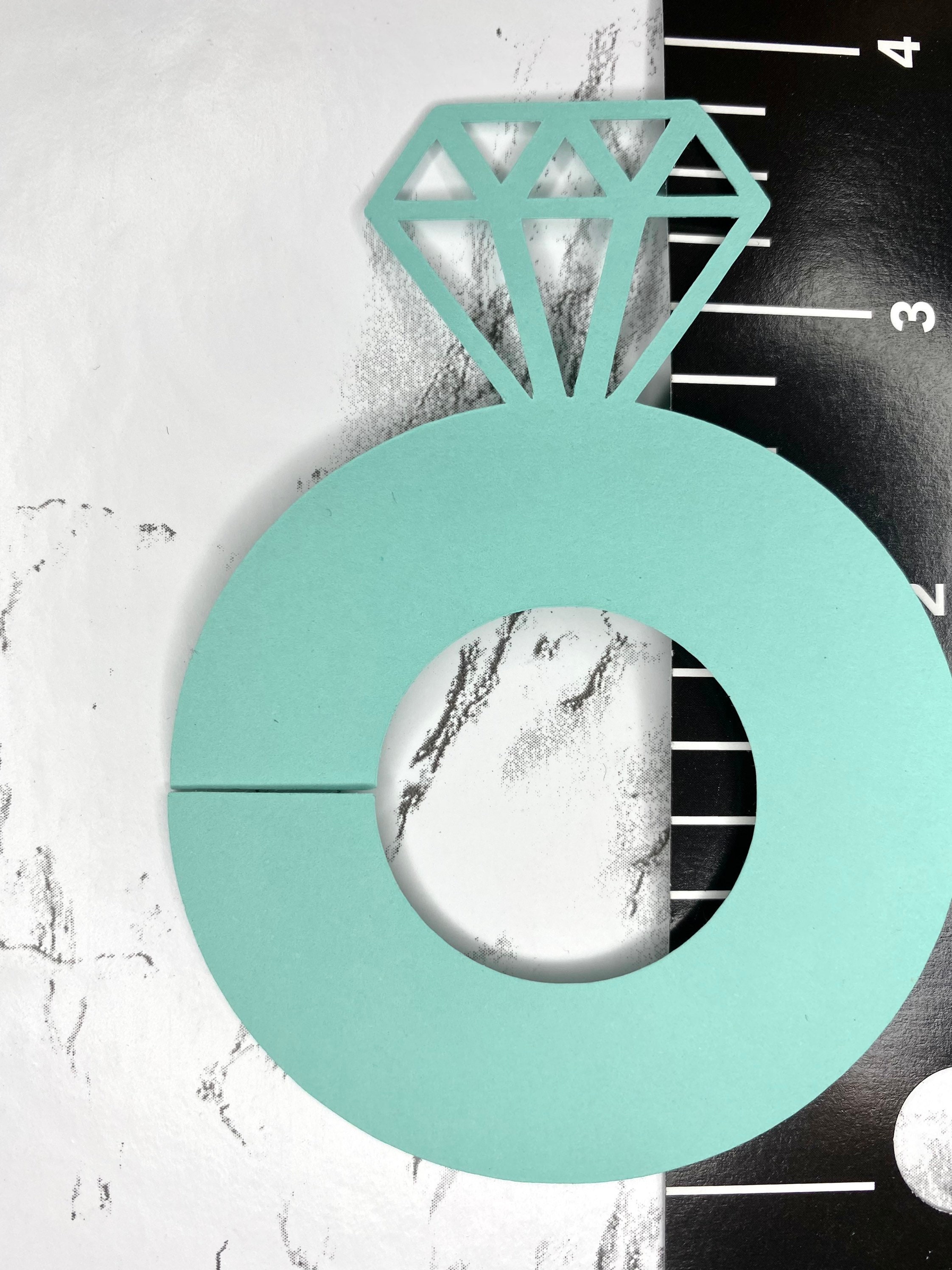 Engagement Diamond Ring Drink Tags Bridal Shower Drink Tags Etsy