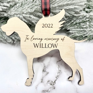 Great Dane Memorial Ornament, Great Dane Ornament, Great Dane Angel, Loss of Great Dane Gift, Great Dane Mom, Great Dane Dad, Wood Ornament