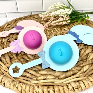Eos Baby Shower Favors, twinkle twinkle little star baby shower, Rattle, Eos Lip Balm Favor, baby shower lip balm, Eos lip balm baby shower