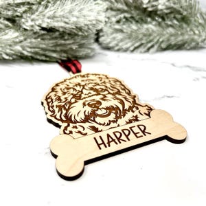 Cavapoo Ornament, Cavapoo Christmas Ornament, Cavapoo Mom, Cavapoo Dad, Cavapoo Gifts, Personalized Cavapoo, Cavapoo Decor, Cavapoo Gifts, poodle ornament, poodle mom, poodle gifts