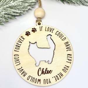 Personalized Cat Memorial Ornament - UK
