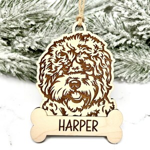 Cavapoo Ornament, Cavapoo Christmas Ornament, Cavapoo Mom, Cavapoo Dad, Cavapoo Gifts, Personalized Cavapoo, Cavapoo Decor, Cavapoo Gifts, poodle ornament, poodle mom, poodle gifts