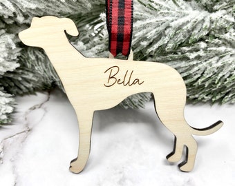 Greyhound Ornament, Greyhound Christmas Ornament, Greyhound Dog, Greyhound Decor, Greyhound Mom, Greyhound Dad, Greyhound Lover, Wood