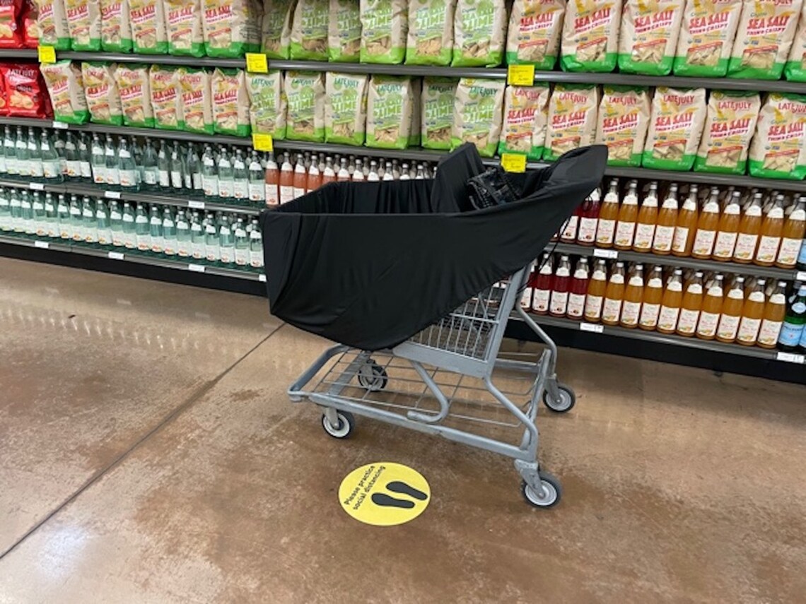 Washable Shopping Cart Cover Grocery Cart Liner Protective Etsy